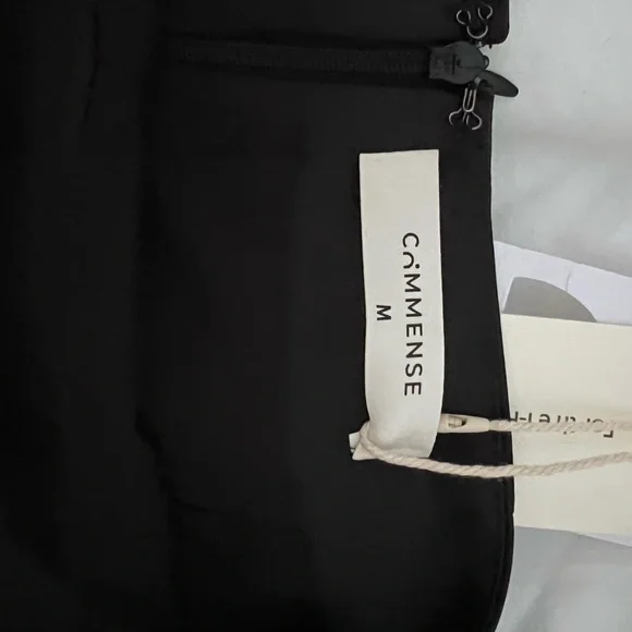 Commense Black High Waist Shorts Sleek Design - Picture 6 of 6